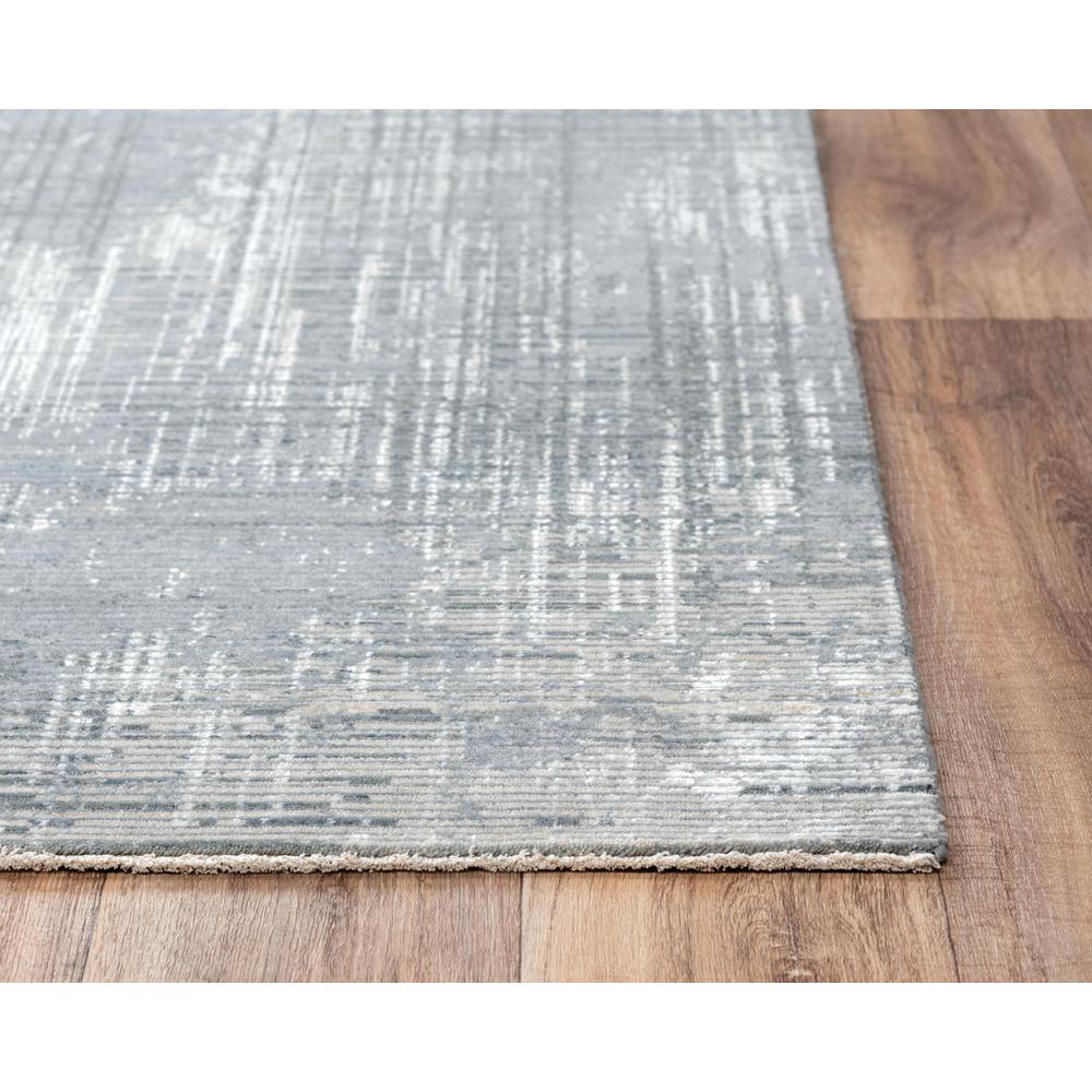 Hybrid Cut Pile Wool/ Tencel Rug, 5' x 8'