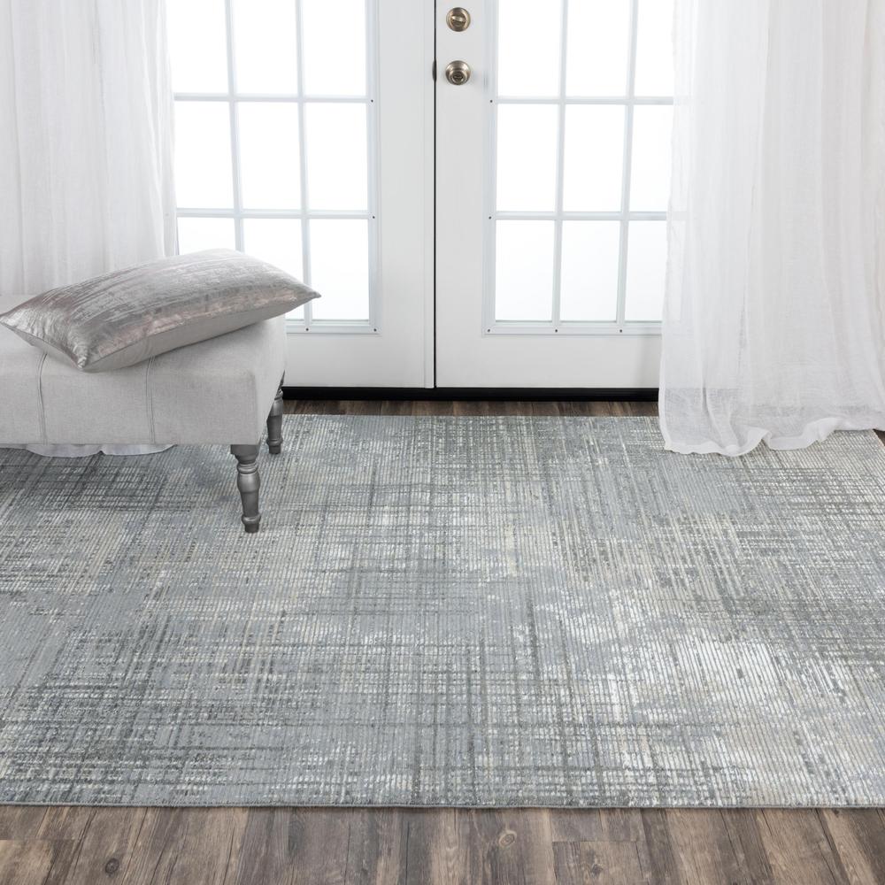 Hybrid Cut Pile Wool/ Tencel Rug, 5' x 8'
