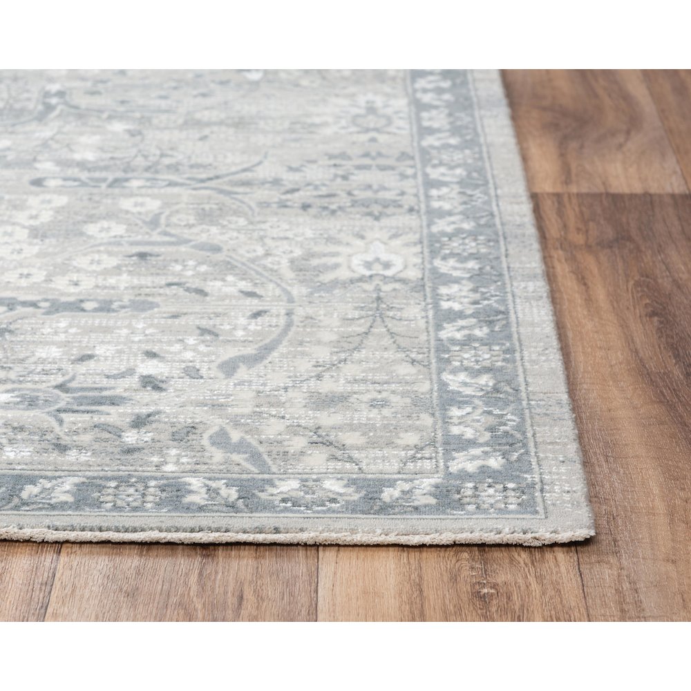 Hybrid Cut Pile Wool/ Tencel Rug, 5' x 8'