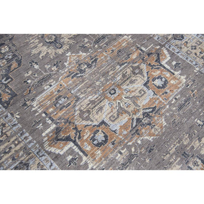 Hybrid Cut Pile Wool Rug, 2'6" x 10'