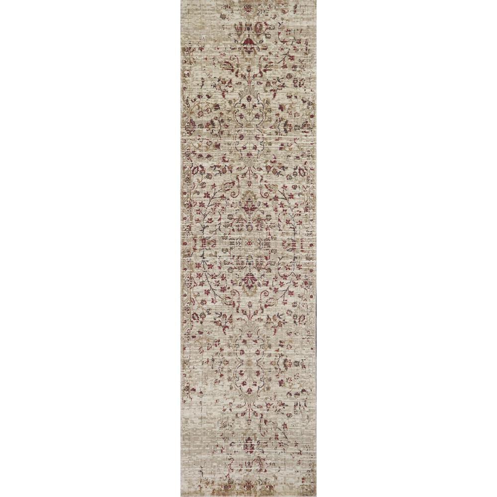Hybrid Cut Pile Wool Rug, 2'6" x 8'