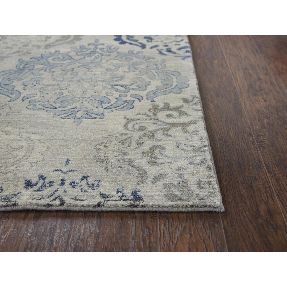 Hybrid Cut Pile Wool Rug, 2'6" x 10'