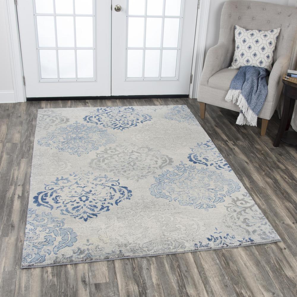 Hybrid Cut Pile Wool Rug, 2'6" x 10'