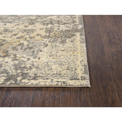 Hybrid Cut Pile Wool Rug, 2'6" x 10'