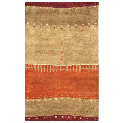 Hand Tufted Cut Pile Wool Rug, 5' x 8'