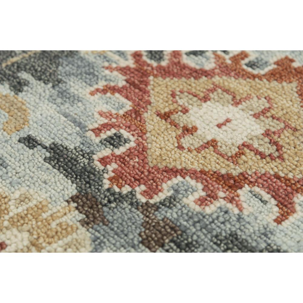 Hand Knotted Cut Pile Wool Rug, 6' x 9'