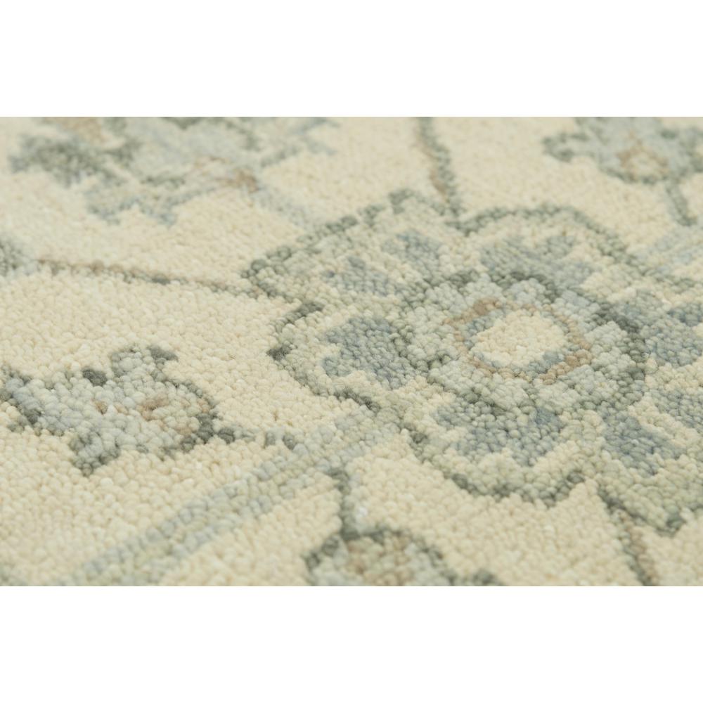 Hand Knotted Cut Pile Wool Rug, 6' x 9'