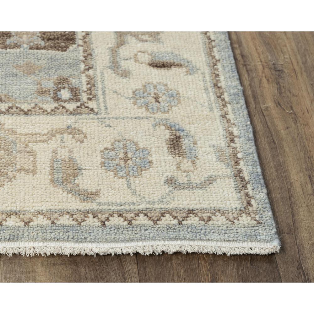 Hand Knotted Cut Pile Wool Rug, 6' x 9'