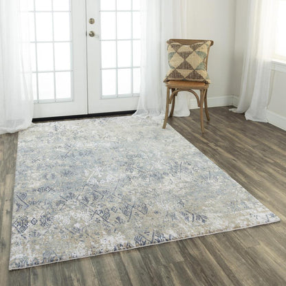 Hybrid Cut Pile Polyester Rug, 2'6" x 8'