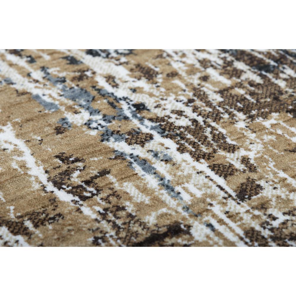 Hybrid Cut Pile Polyester Rug, 2'6" x 8'