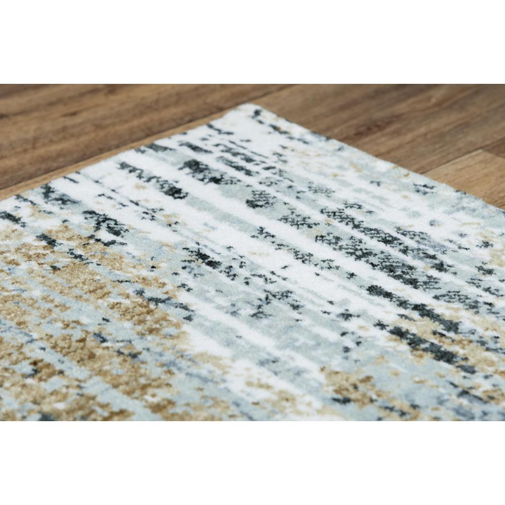 Hybrid Cut Pile Polyester Rug, 2'6" x 8'