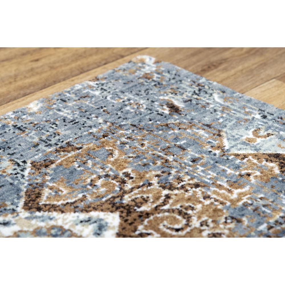 Hybrid Cut Pile Polyester Rug, 2'6" x 8'