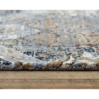 Hybrid Cut Pile Polyester Rug, 2'6" x 8'