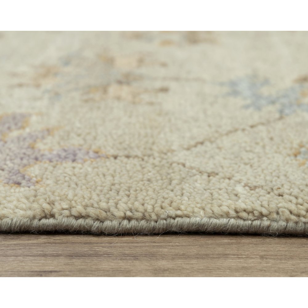 Hand Knotted Cut Pile Wool Rug, 6' x 9'