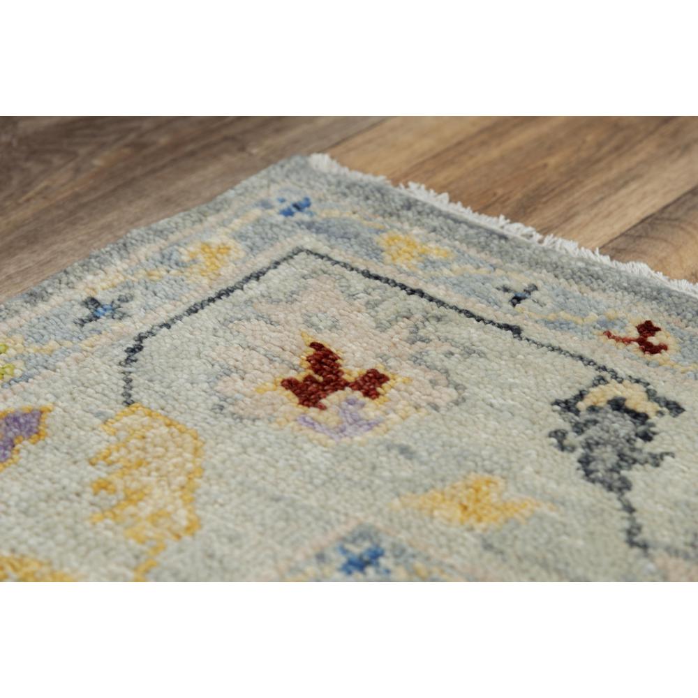 Hand Knotted Cut Pile Wool Rug, 6' x 9'