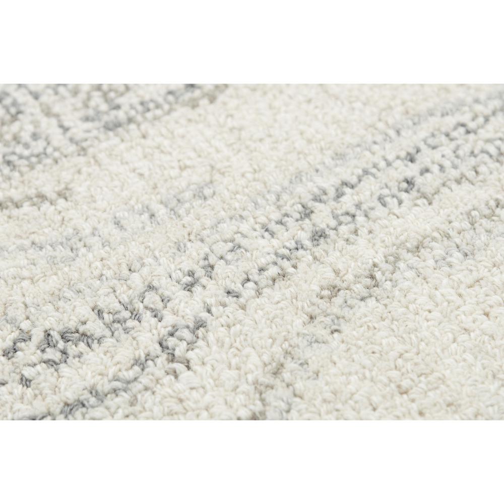 Hand Tufted Loop Pile Wool Rug, 7'9" x 9'9"