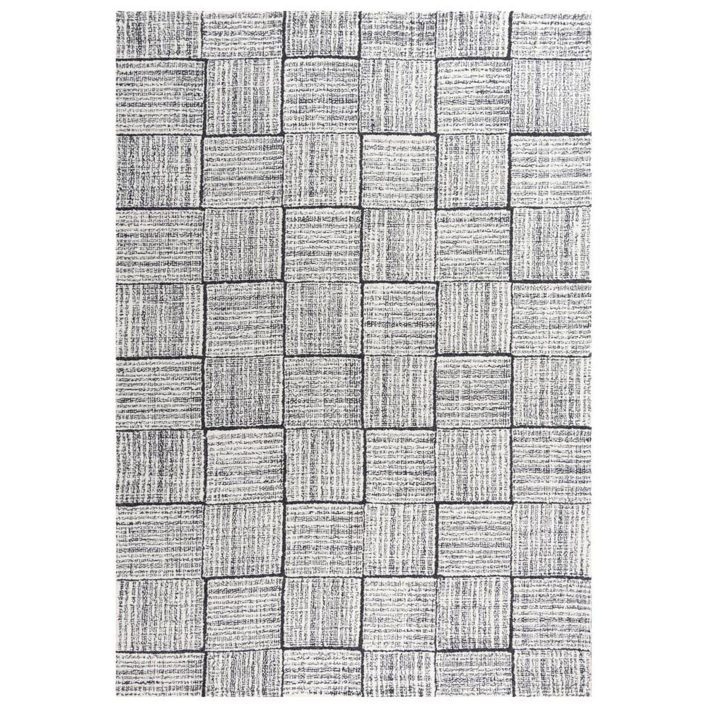 Hand Tufted Cut Pile Wool Rug, 7'9" x 9'9"