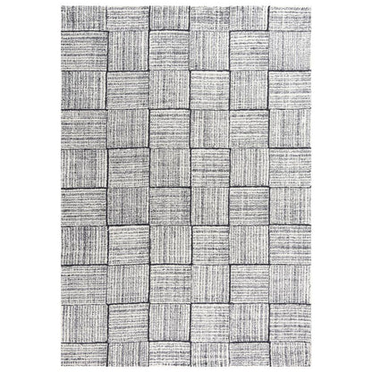 Hand Tufted Cut Pile Wool Rug, 7'9" x 9'9"