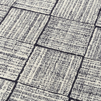 Hand Tufted Cut Pile Wool Rug, 7'9" x 9'9"