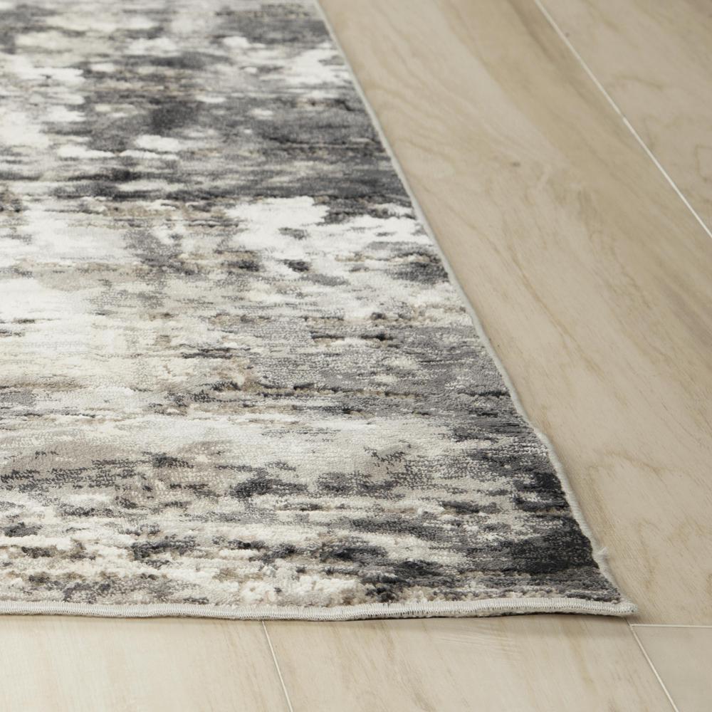 Power Loomed Cut Pile Polyester Rug, 6'7" x 9'6"