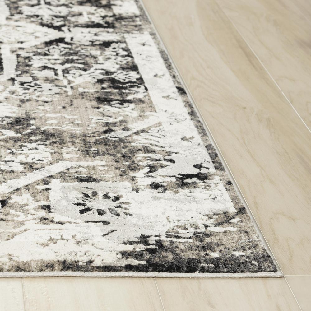 Power Loomed Cut Pile Polyester Rug, 6'7" x 9'6"
