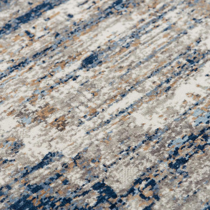 Machine/Hybrid Cut Pile Recycled Polyester Rug, 5'2" x 7'9"