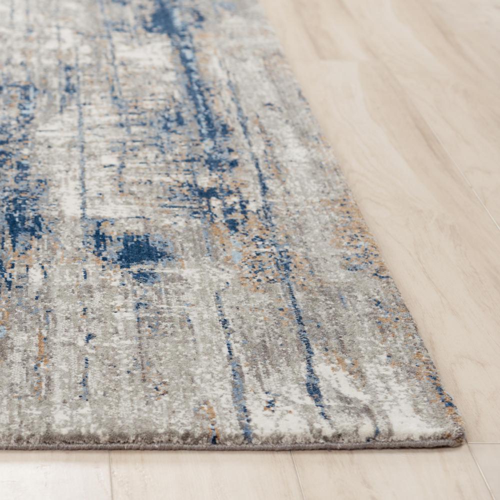 Machine/Hybrid Cut Pile Recycled Polyester Rug, 5'2" x 7'9"