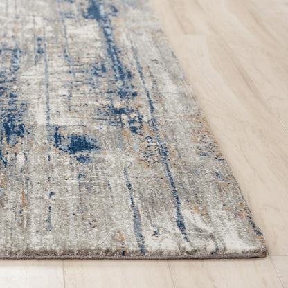 Machine/Hybrid Cut Pile Recycled Polyester Rug, 5'2" x 7'9"