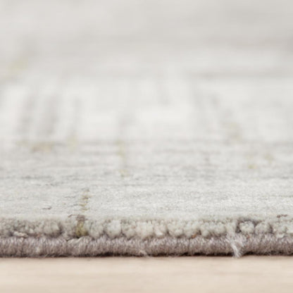 Machine/Hybrid Cut Pile Recycled Polyester Rug, 5'2" x 7'9"