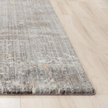 Machine/Hybrid Cut Pile Recycled Polyester Rug, 5'2" x 7'9"