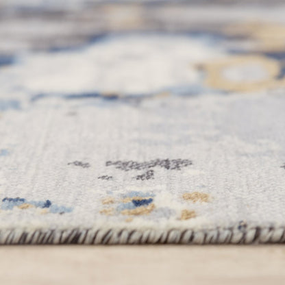 Hybrid Cut Pile NZ Wool/ Tencel Blend Rug, 2'6" x 8'