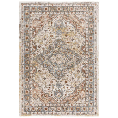 Machine/Hybrid Cut Pile Recycled Polyester Rug, 5'2" x 7'9"