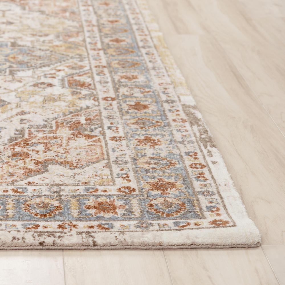 Machine/Hybrid Cut Pile Recycled Polyester Rug, 5'2" x 7'9"