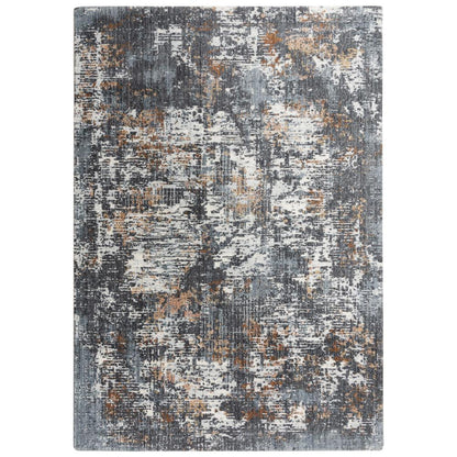 Machine/Hybrid Cut Pile Recycled Polyester Rug, 5'2" x 7'9"