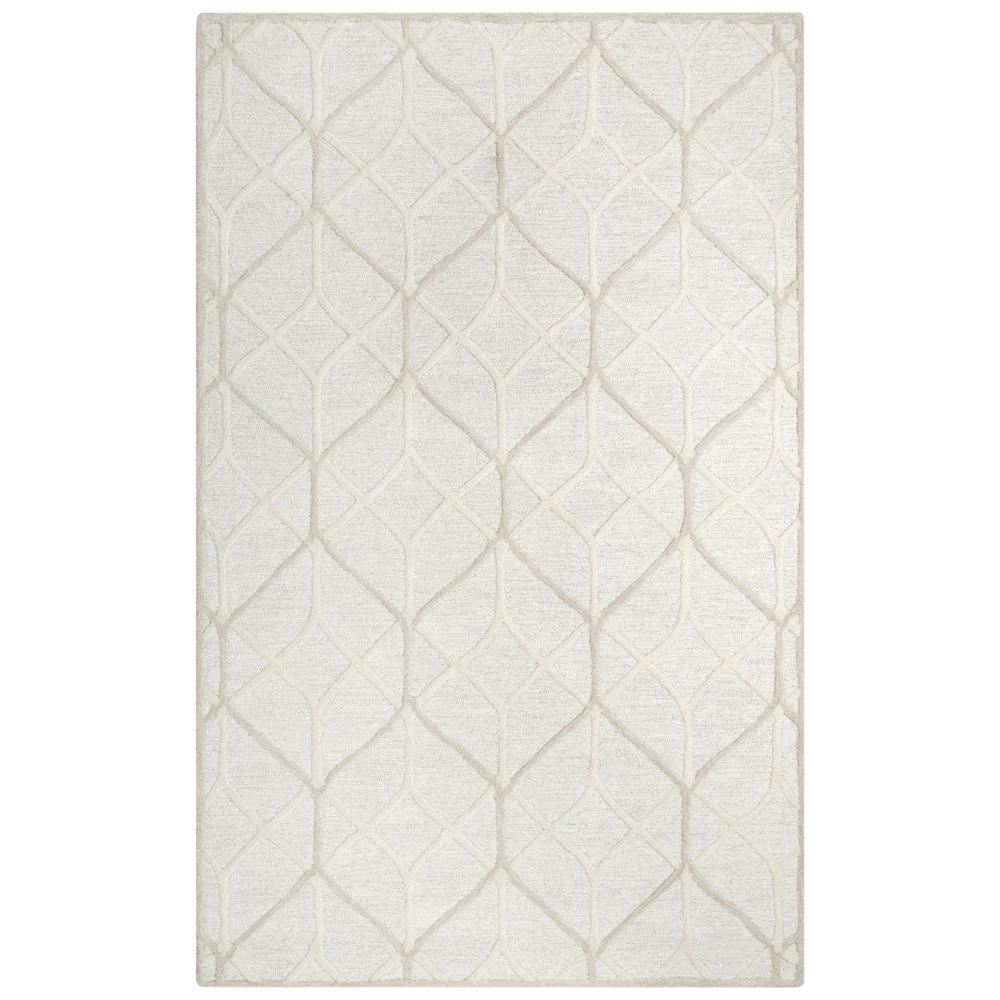 Hand Tufted Loop Pile Wool Internet Rug , 7'9" x 9'9"