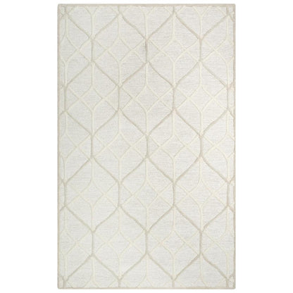 Hand Tufted Loop Pile Wool Internet Rug , 7'9" x 9'9"
