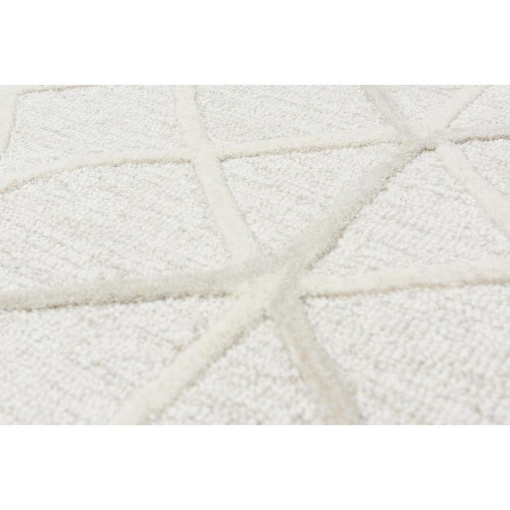 Hand Tufted Loop Pile Wool Internet Rug , 7'9" x 9'9"