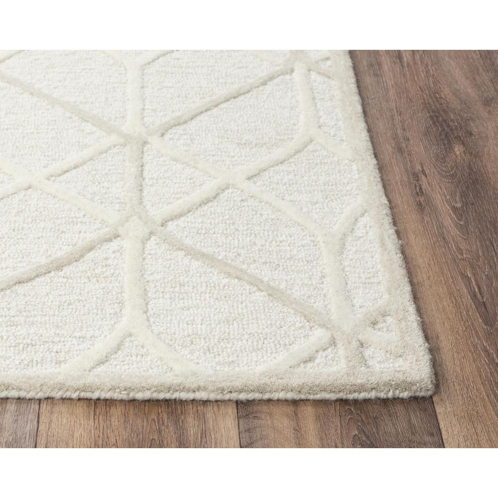Hand Tufted Loop Pile Wool Internet Rug , 7'9" x 9'9"