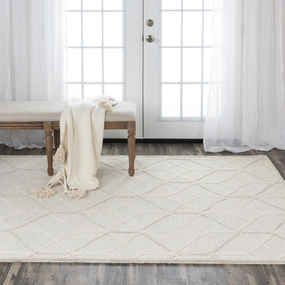 Hand Tufted Loop Pile Wool Internet Rug , 7'9" x 9'9"