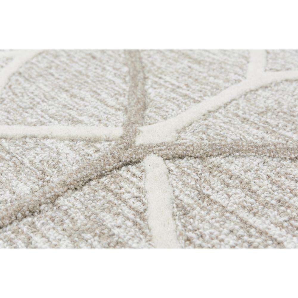 Hand Tufted Loop Pile Wool Internet Rug , 7'9" x 9'9"