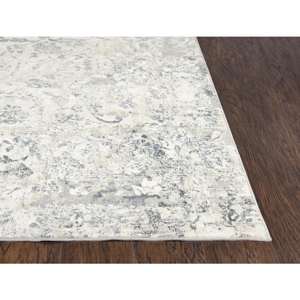 Power Loomed Cut Pile Polyester Rug, 3'11" x 5'6"