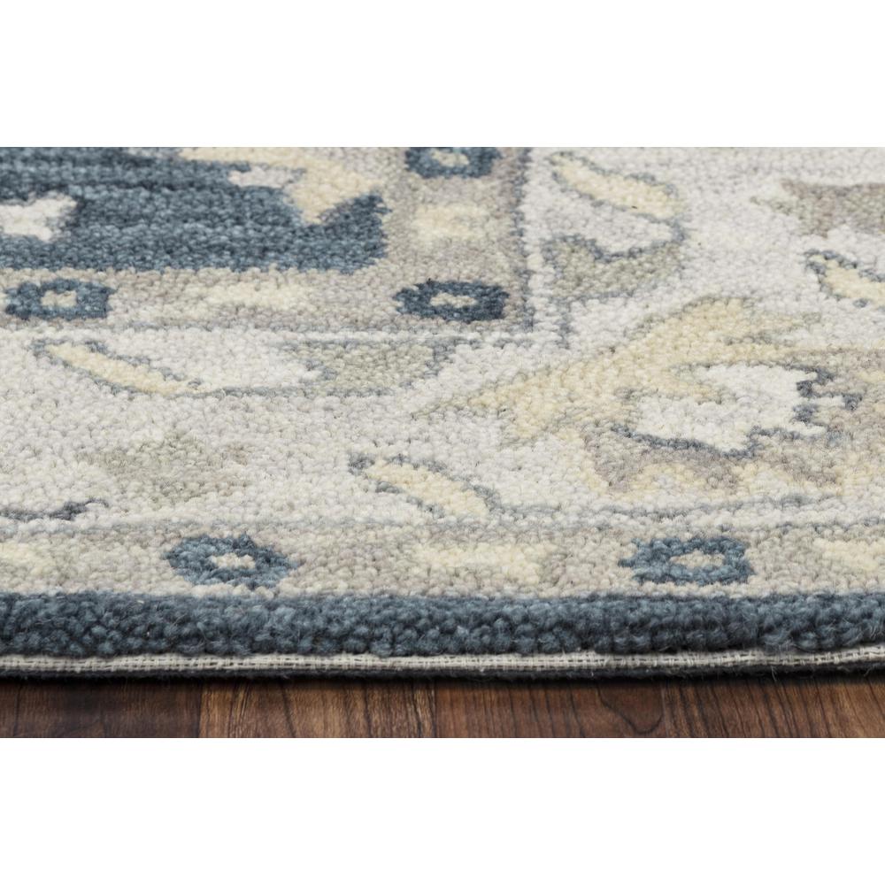 Hand Tufted Cut Pile Wool Rug, 5' x 8'