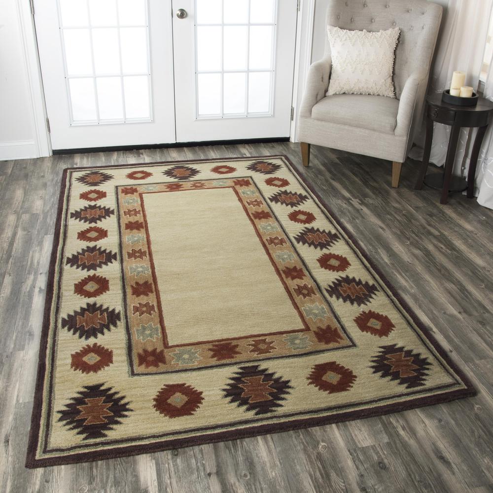 3' x 5' Hand-Tufted Rectangle Rug