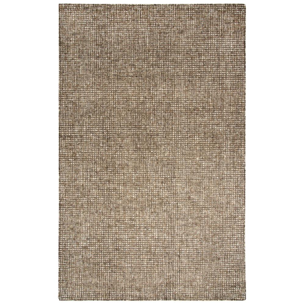 Hand Tufted Cut & Loop Pile Wool Rug, 3' x 5'