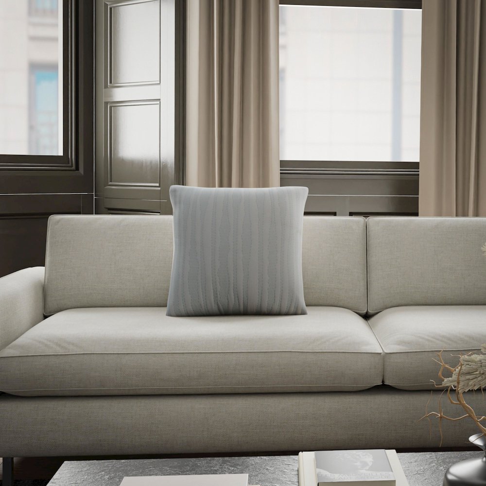 Transitional  20" x 20" Pillow Cover