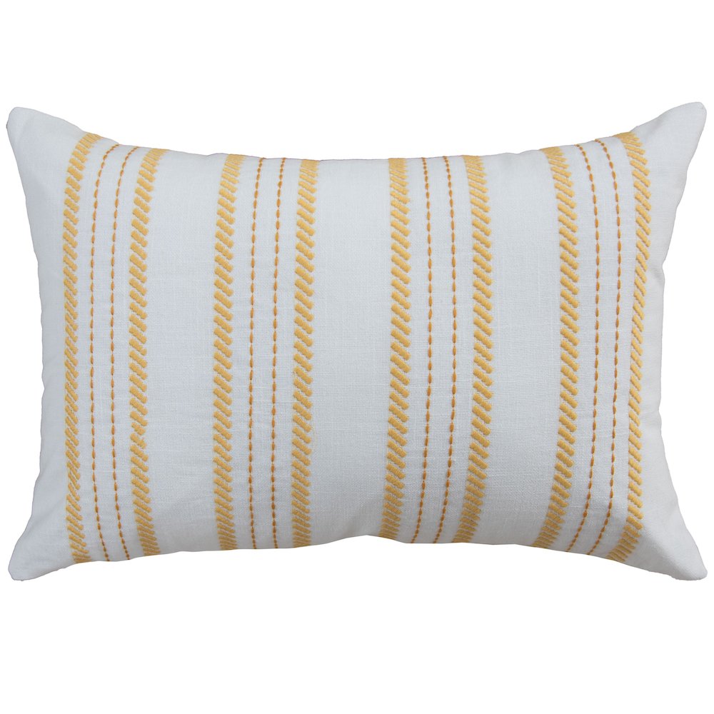 Transitional  14" x 20" Down Filled Pillow