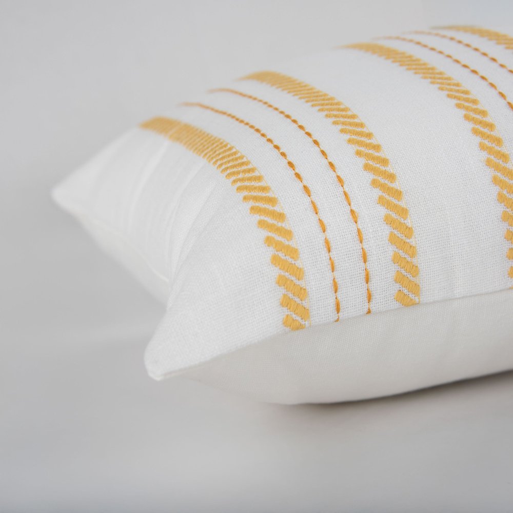 Transitional  14" x 20" Down Filled Pillow
