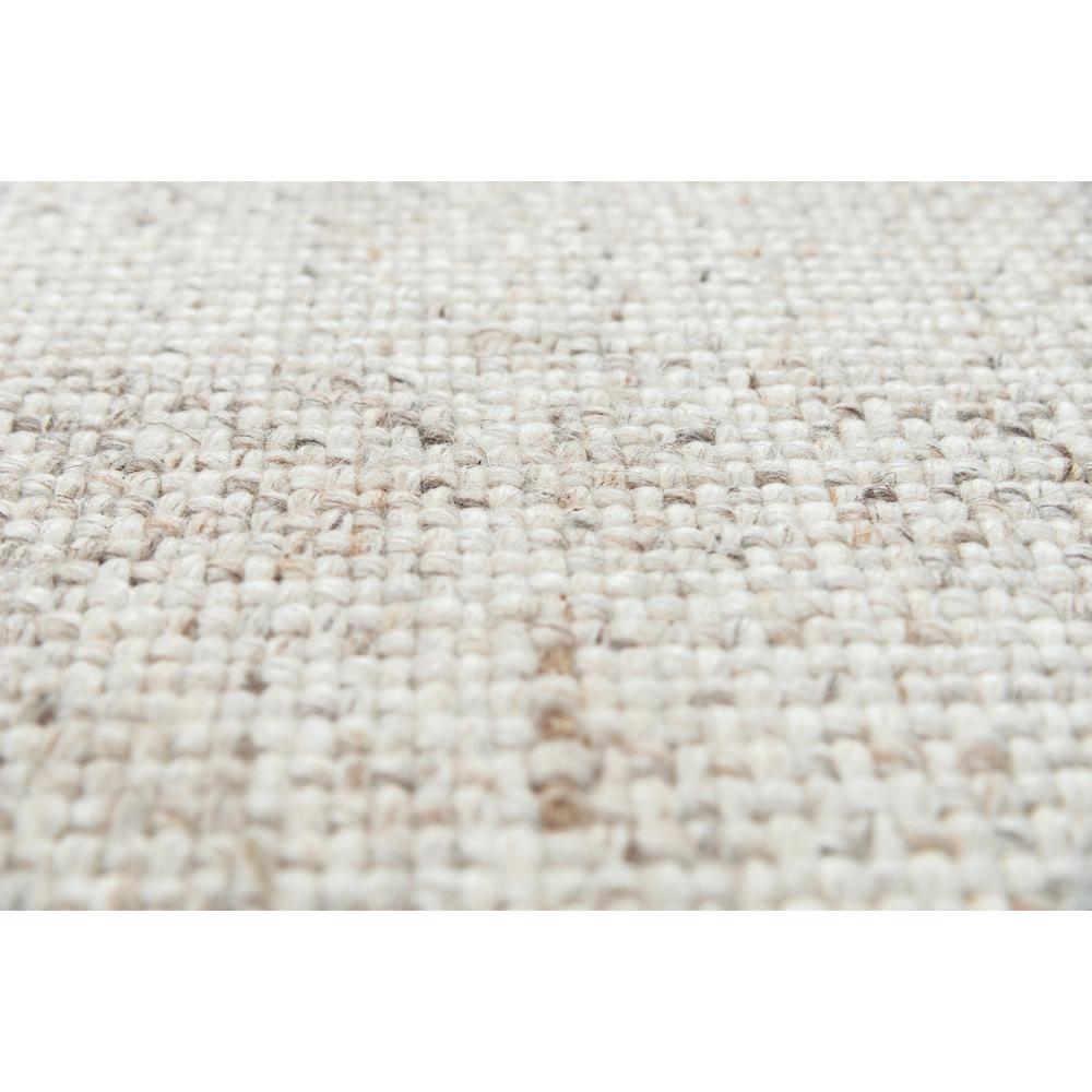 Hand Woven Flat Weave Pile Wool/ Polyester Rug, 8'6" x 11'6"