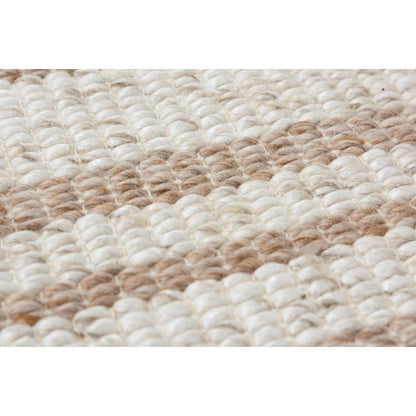 Hand Woven Flat Weave Pile Wool/ Polyester Rug, 8'6" x 11'6"