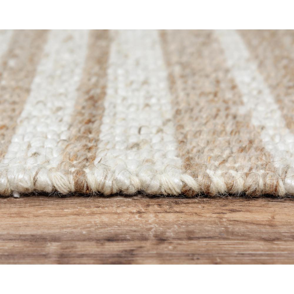 Hand Woven Flat Weave Pile Wool/ Polyester Rug, 8'6" x 11'6"